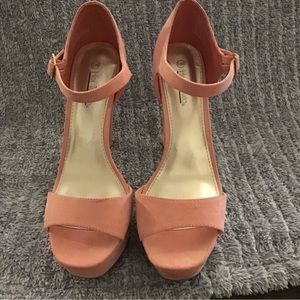 Hot Tomato Tammie Platform Heels